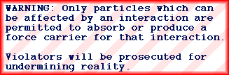 Warning