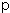 p