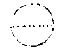Saturnus, ring als lijn