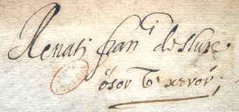 De Sluse, Ex-libris