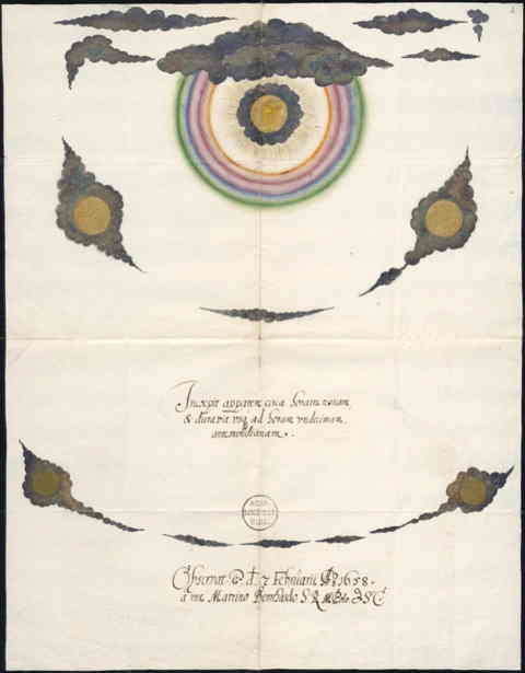 5 zonnen, Warschau 1658