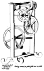 ontwerp slingerklok van Galilei