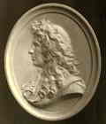 portret naar medaillon