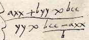 formule op manuscript
