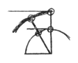 Fig. 2: 2 cirkeldelen, 4 bollen op 2 stralen