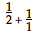 1/(2 + 1/1)