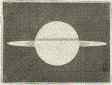 Saturnus met kijker van 23 voet