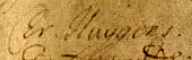 handtekening Chr. Huygens