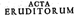 Acta, titel juni 1691