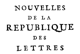 Nouvelles, titelpagina
