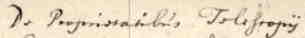 handschrift, begin