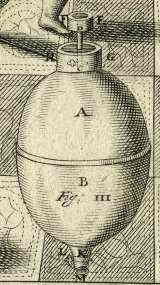 detail: bol met mondstuk en kraan