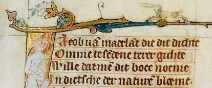 detail Leids handschrift