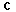 c
