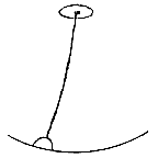 gebogen stok