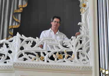 Peter Verhoogt, Orgeltribune Pieterskerk