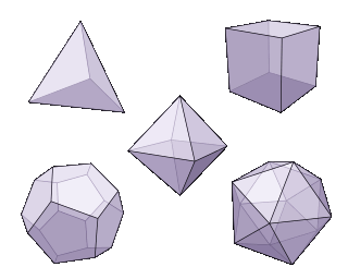 Platonic solids