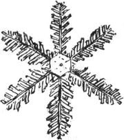 sneeuwfiguur van Huygens