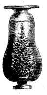 metaalboom in fles